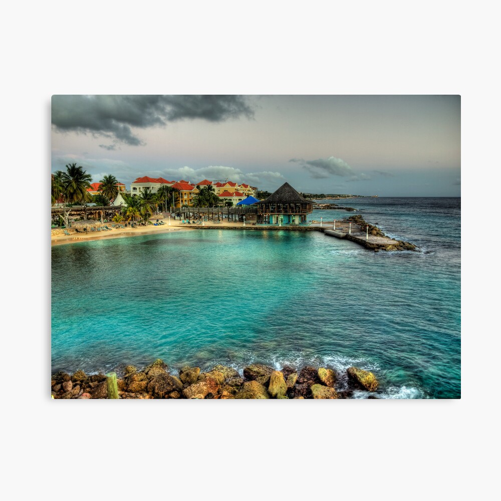 Avila Beach - Curacao Canvas Print