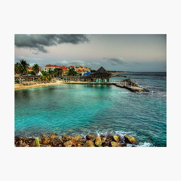 Avila Beach - Curacao Photographic Print