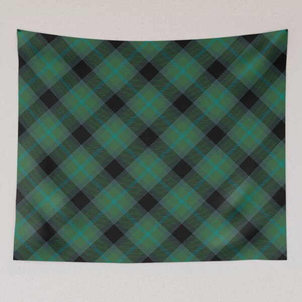 Item preview, Pixelated Diagonal Tartan designed and sold by Cats-And-Coffee.