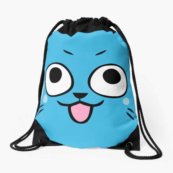 Happy face Drawstring Bag
