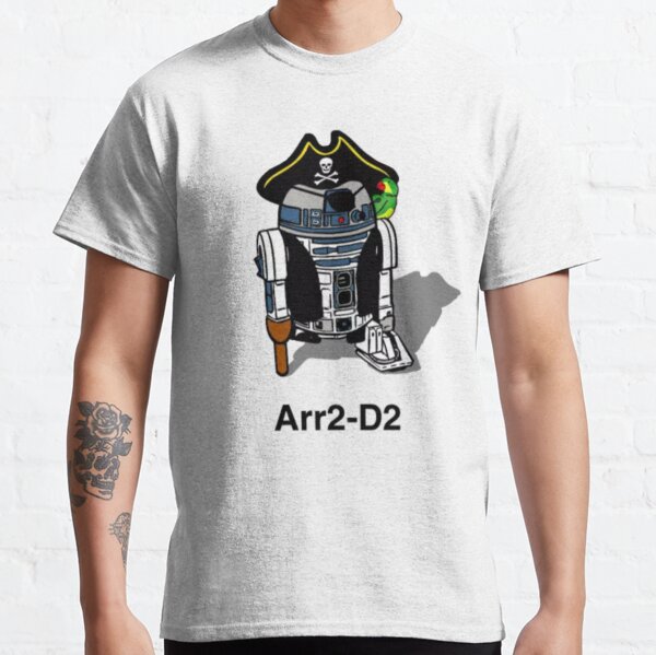 Pirate Droid Arr2-D2 Classic T-Shirt