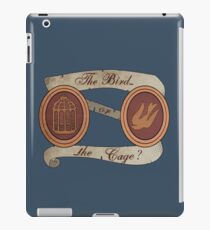 The Bird or the Cage? iPad Case/Skin