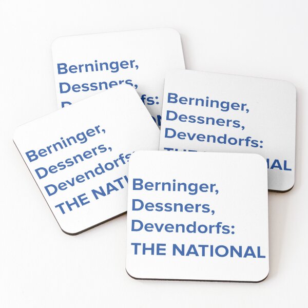 Item preview, The National (Band) - Names designed and sold by niflheimv.