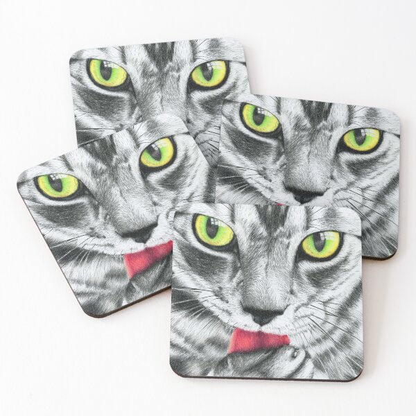 Item preview, Golden Eyed Kitty designed and sold by SabinasArts.
