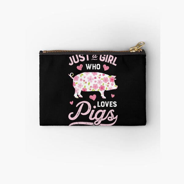 Item preview, Just a Girl who Loves Pigs T Shirt Funny Pig Farmer Gifts designed and sold by LiqueGifts.