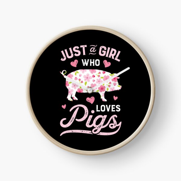 Item preview, Just a Girl who Loves Pigs T Shirt Funny Pig Farmer Gifts designed and sold by LiqueGifts.
