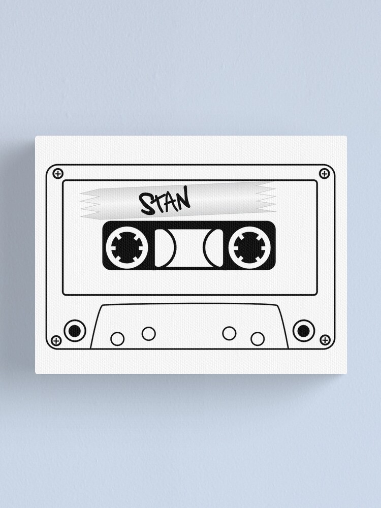 Stan Tape Eminem Leinwanddruck Von Unearthed Ns Redbubble