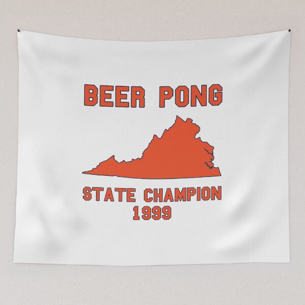 Item preview, Vintage Virginia Beer Pong State Champion  designed and sold by fearcity.