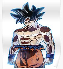 Póster Goku ultra instinto