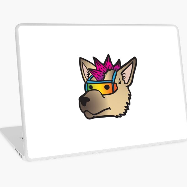 Punk Pooch Laptop Skin