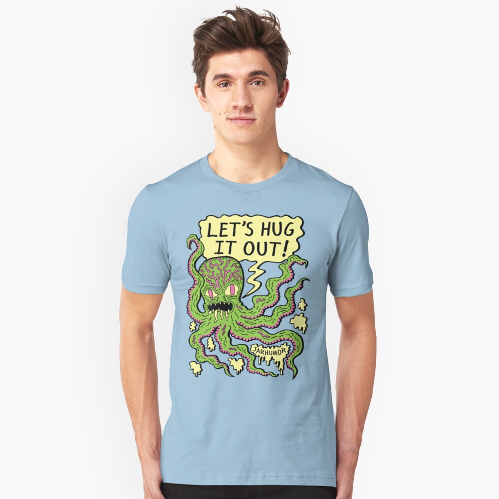 Lets Hug It Out Slim Fit T-Shirt