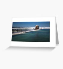 Merewether Baths, Newcastle - "Rough Seas" Greeting Card