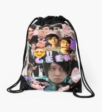 Dan & Phil Collage Drawstring Bag