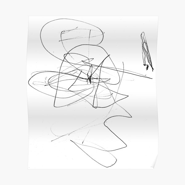 #lineart #blackandwhite #artwork #illustration #chalkout #vector #art #design #outline #sketch #shape #symbol #vertical #drawingartproduct #inarow Poster