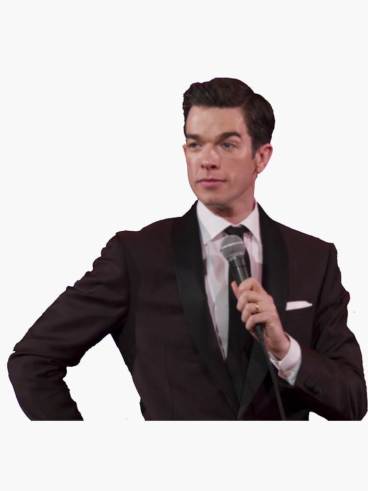 "John Mulaney - Kid Gorgeous" Sticker by KatFair | Redbubble