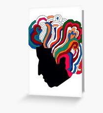 Bob Dylan Rainbow Greeting Card