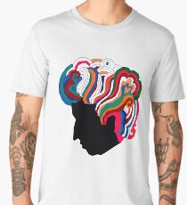 Camiseta premium para hombre Bob Dylan Rainbow
