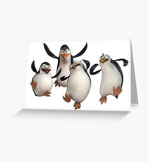 Penguins of Madagascar Greeting Card