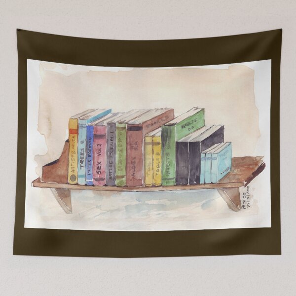 Item preview, What's on my bookshelf designed and sold by Maree Clarkson .