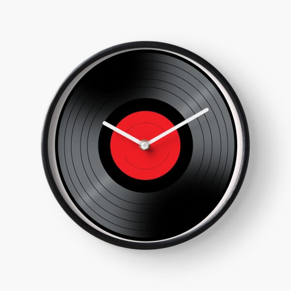 Record Album Clock