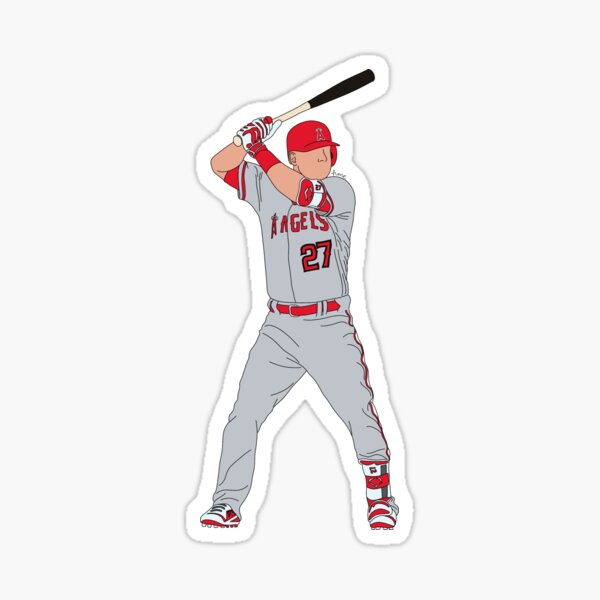 Mike Trout iPhone Case for Sale by Jajangnurzani