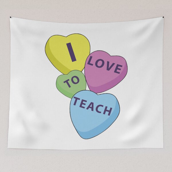 Item preview, I Love To Teach - School Teacher designed and sold by 3Below.