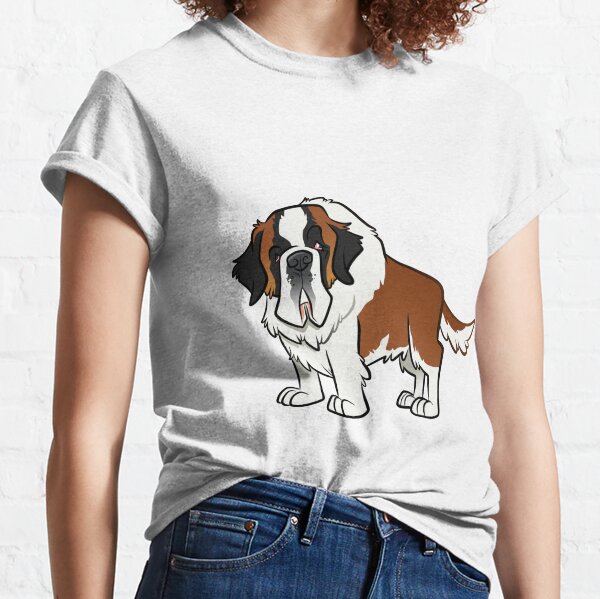 St. Bernard Dog Breed Shirt Gentle Giant Unisex Jersey Short 