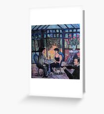 The Wandering Violinist Greeting Card