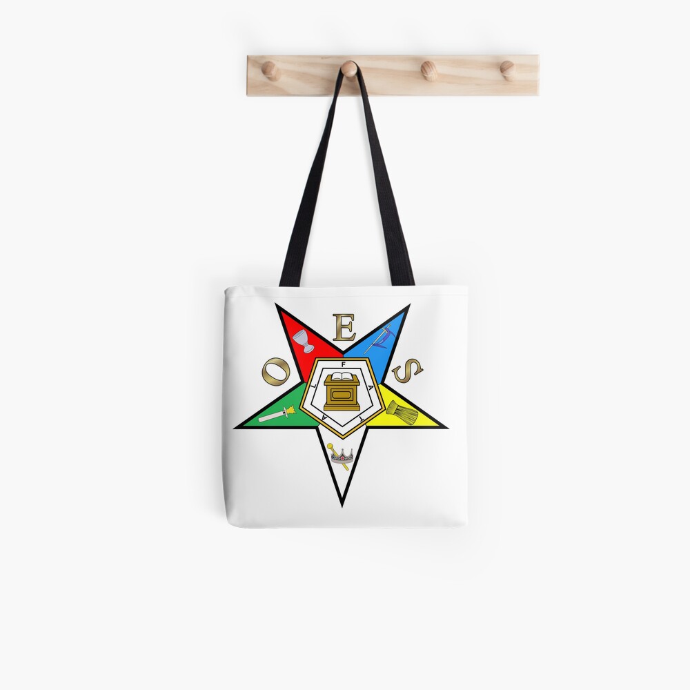The Guiding Light (Order of the Eastern Star) Tote Bag by Sankofa Art