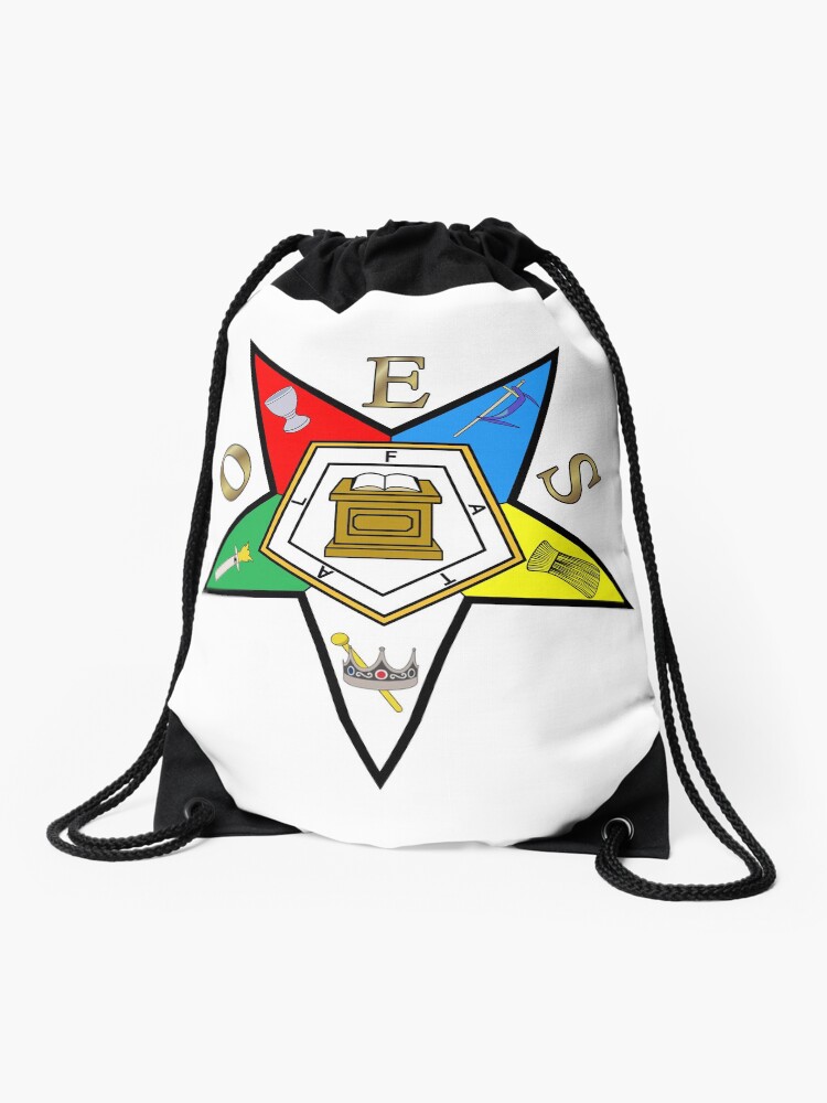 Order of the Eastern Star OES Drawstring bag