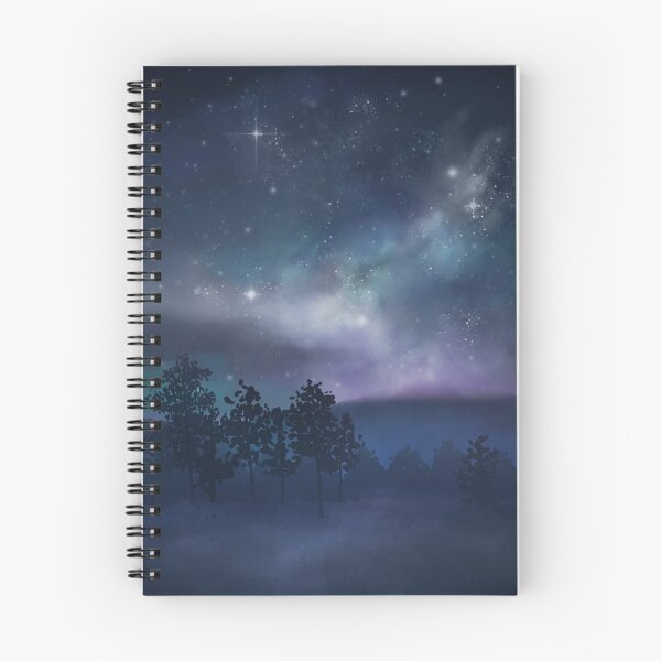 Item preview, Midnight blue starry sky designed and sold by StarlightSkyes.