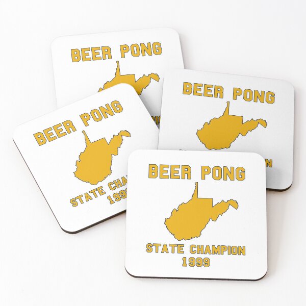 Item preview, Vintage West Virginia Beer Pong State Champion  designed and sold by fearcity.