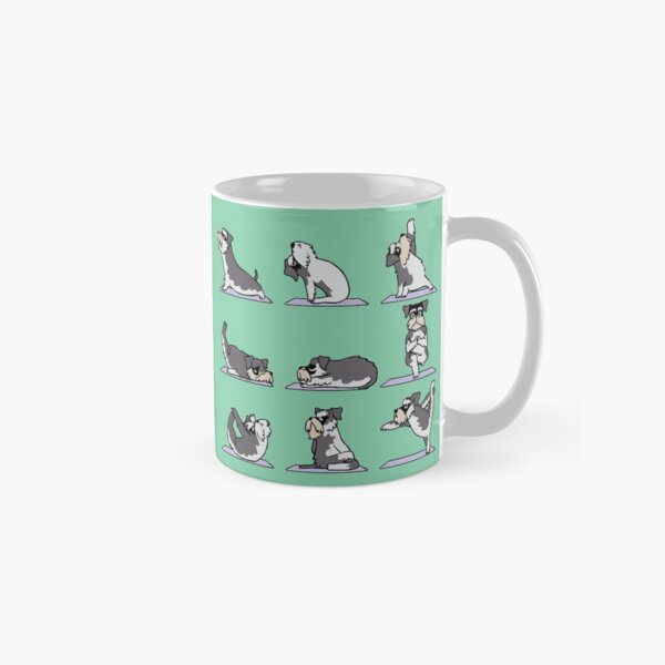 Zwergschnauzer Yoga Tasse (Standard)