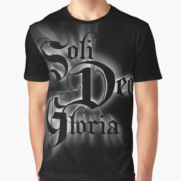 soli deo gloria tshirt