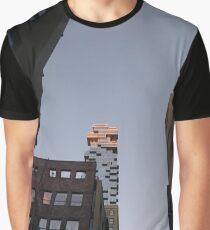 #NewYorkCity #NYC #NewYork #NY #Manhattan #business #city #architecture #sky #office #skyscraper #outdoors #technology #tower #modern #finance #cityscape #window #vertical #colorimage #nopeople Graphic T-Shirt
