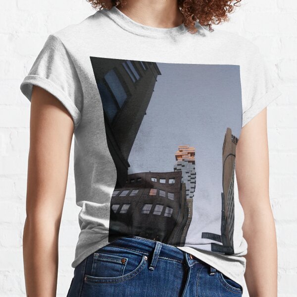 #NewYorkCity #NYC #NewYork #NY #Manhattan #business #city #architecture #sky #office #skyscraper #outdoors #technology #tower #modern #finance #cityscape #window #vertical #colorimage #nopeople Classic T-Shirt