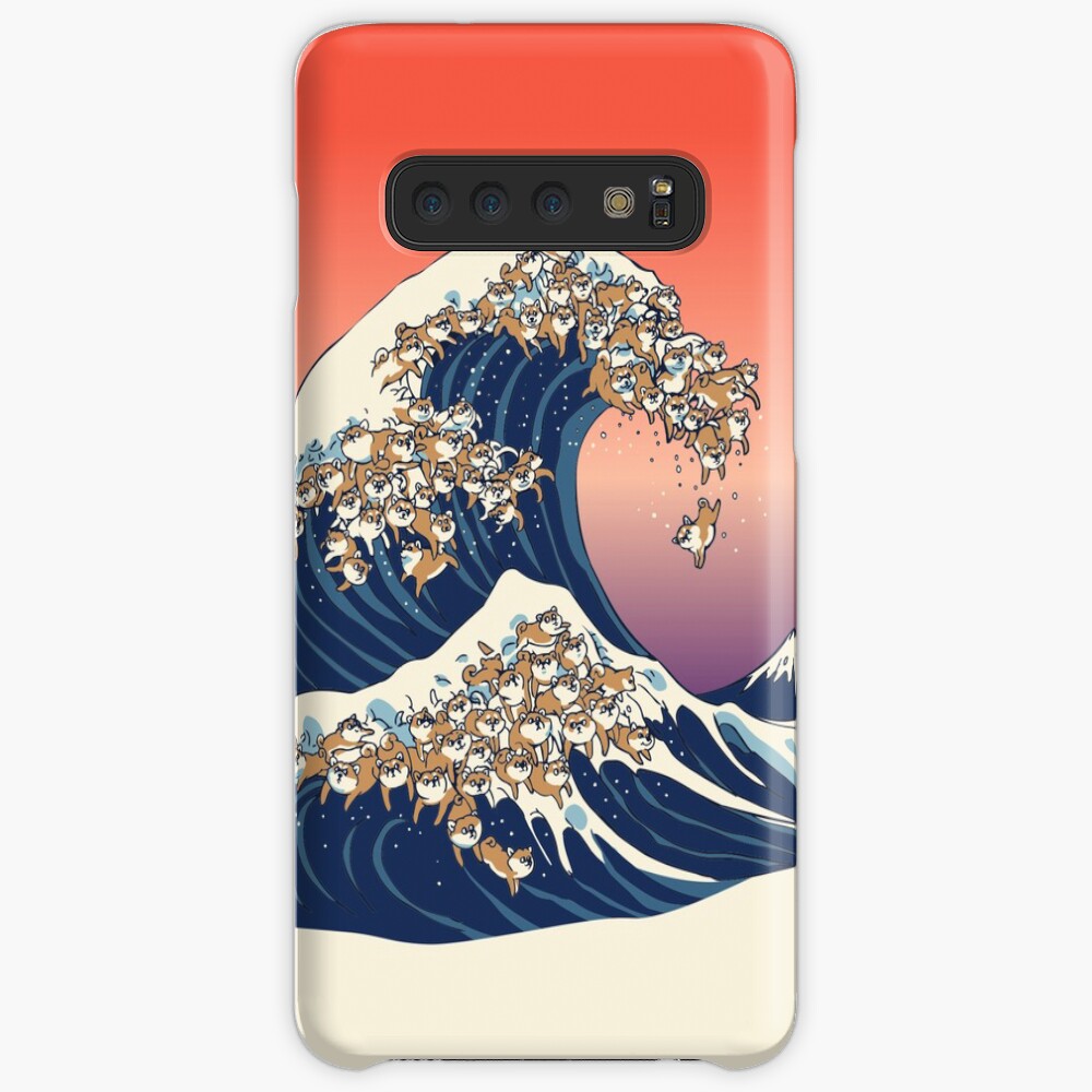 The Great Wave of Shiba Inu Case & Skin for Samsung Galaxy