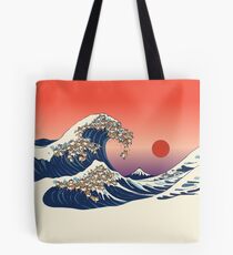 Die große Welle von Shiba Inu Tasche