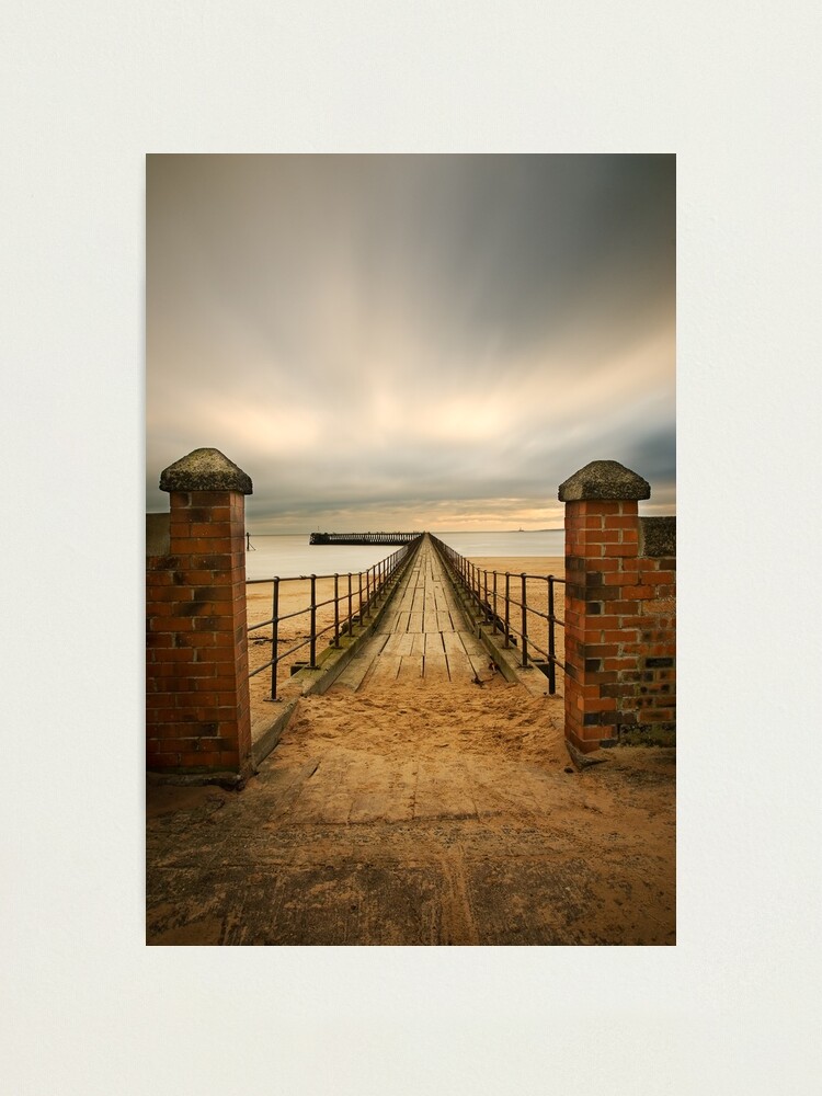 Alternate view of Pier entry Photographic Print