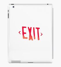 Exit Sign iPad Case/Skin