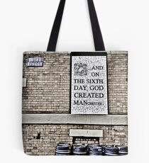 On the Sixth Day....... Tote Bag