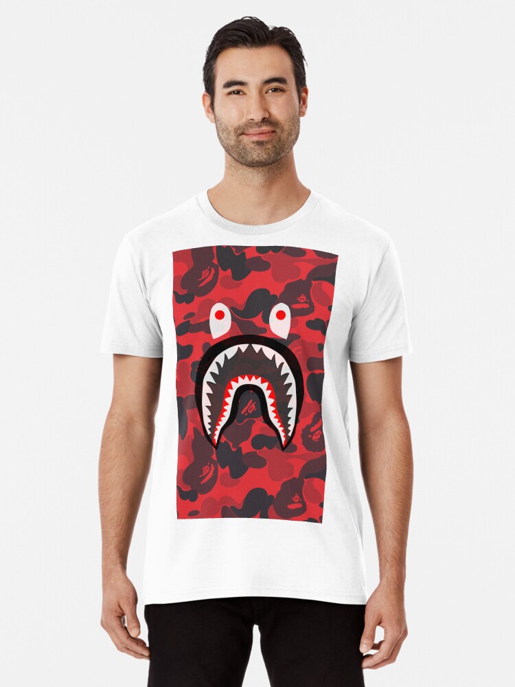 bape shark t shirt