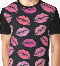 Lip imprints Graphic T-Shirt