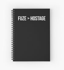 FUZE HOSTAGE Spiral Notebook