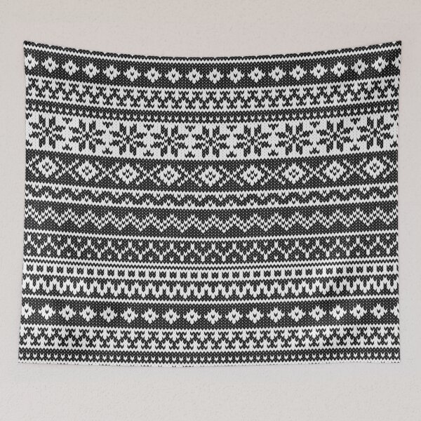 Item preview, Fair Isle Black designed and sold by miavaldez.