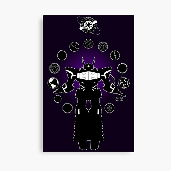 Dark Cybertron Canvas Print
