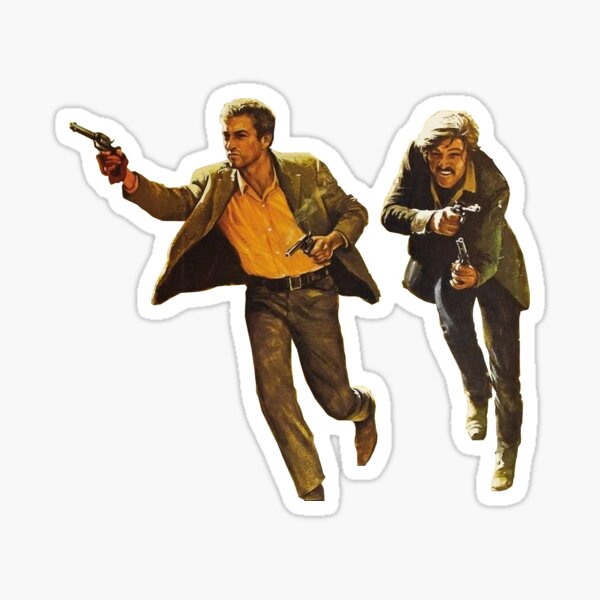 Butch Cassidy y el Sundance Kid Pegatina