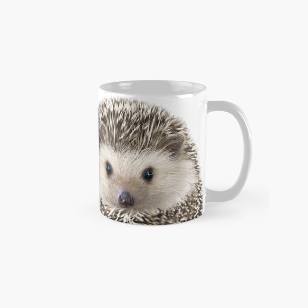 Hedgehog Portrait Classic Mug