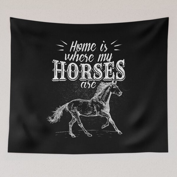 Item preview, Home is where my horses are designed and sold by Ventein.