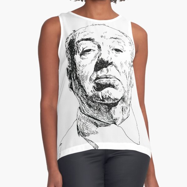 Alfred Hitchcock Sketch Art Board Print for Sale by Mariana Santos